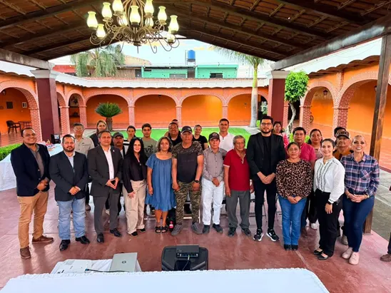 Fotografía de las acciones de Participación Ciudadana en Tuxpan, Jalisco.