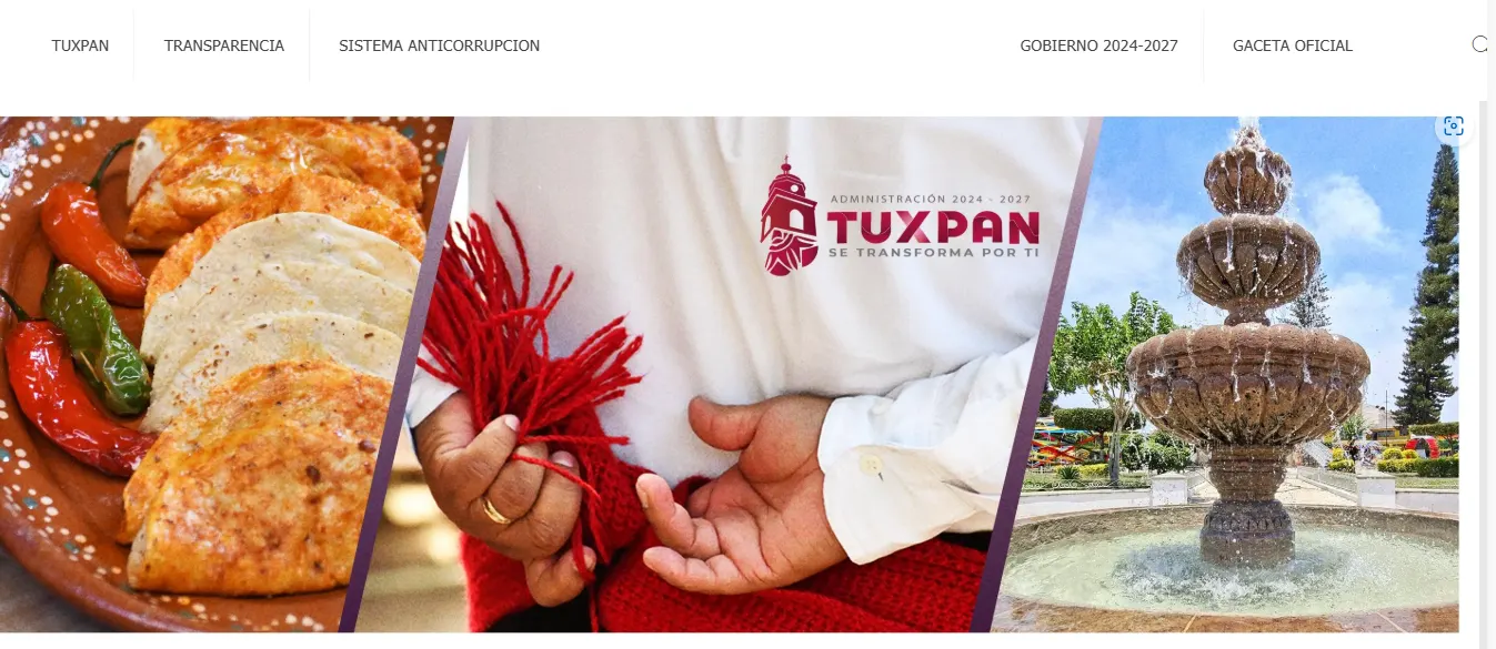 Fotografía de las acciones de Transparencia en Tuxpan, Jalisco.