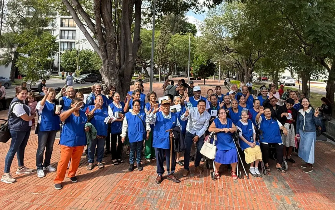 Fotografía de las acciones de Adultos Mayores y Personas con Discapacidad en Tuxpan, Jalisco.