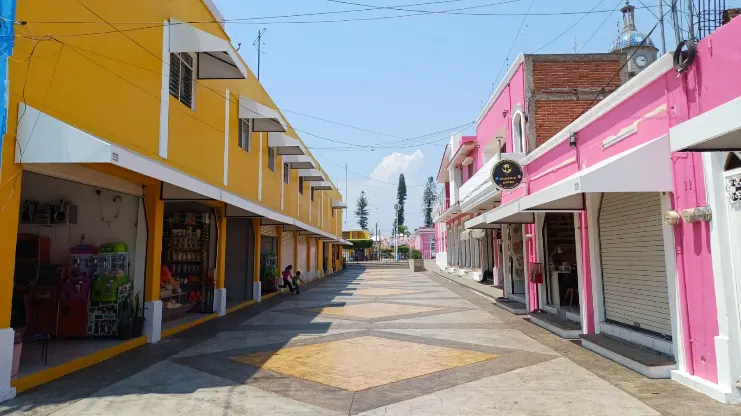 Fotografía de las acciones de Obras Públicas e Infraestructura Social en Tuxpan, Jalisco.